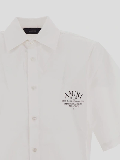 Shop Amiri Shirt In White