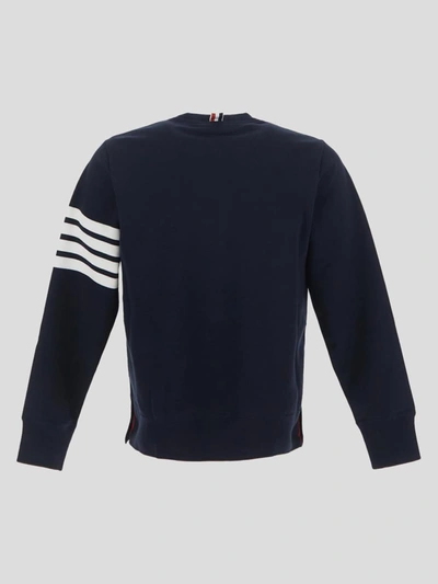 Shop Thom Browne Thome Knit In Blue
