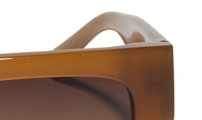 Shop Diff Remi 11 53mm Gradient Square Sunglasses In Brown Gradient