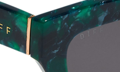 Shop Diff Katarina 51mm Cat Eye Sunglasses In Grey