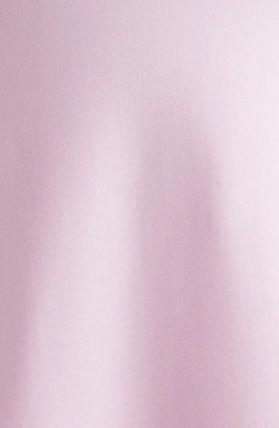 Shop Coperni Rosette Cutout Asymmetric Stretch Jersey Gown In Pink