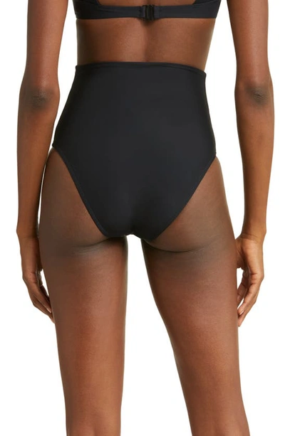 Bondi Born Faith High Waist Bikini Bottoms In Black