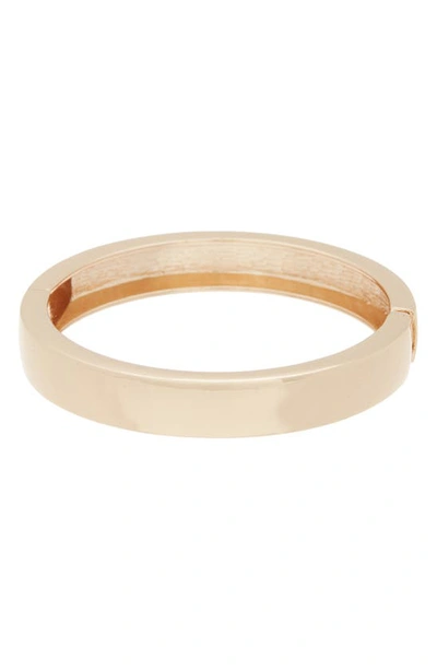 Shop Nordstrom Rack Everyday Sleek Bangle Bracelet In Gold