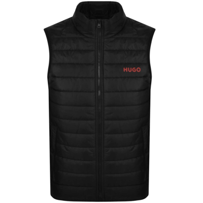 Shop Hugo Bentino 2221 Padded Gilet Black