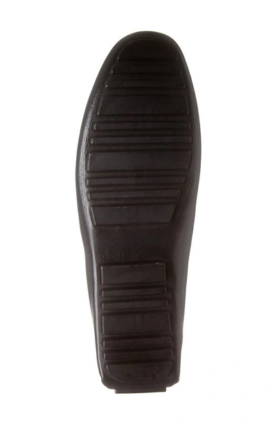 Nordstrom Brody Driving Penny Loafer In Black Leather