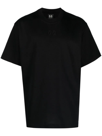 Shop 44 Label Group T-shirt With The Enemy Embroidery In Black