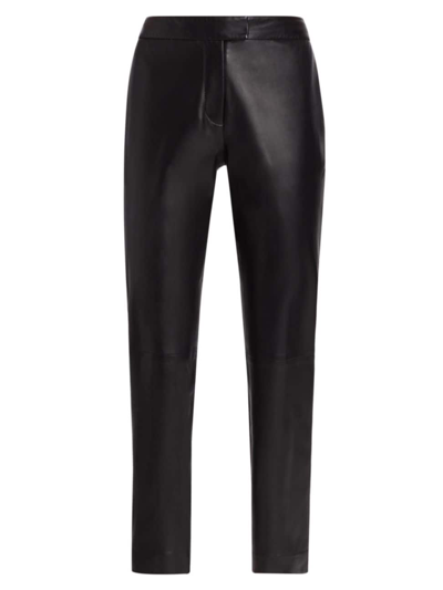 Shop Altuzarra Women's Todd Leather Pants In Black