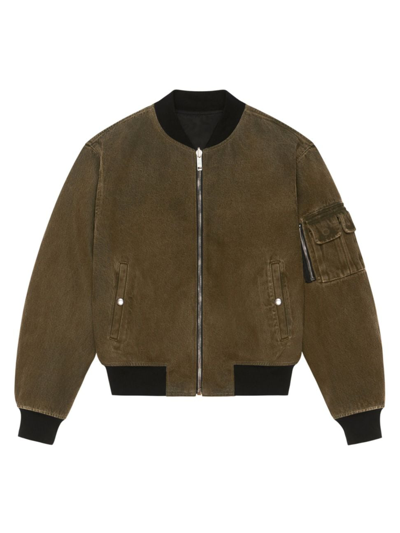 Givenchy Jackets In Black Khaki