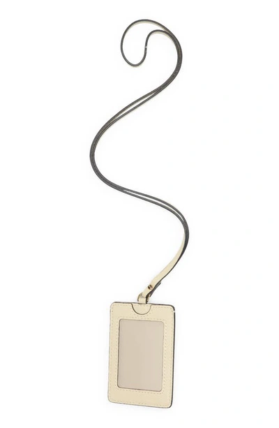 Shop Marc Jacobs Lanyard Id Holder In Marshmallow