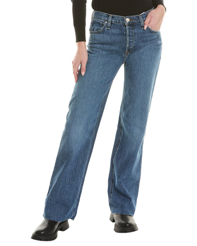 Shop Hudson Jeans Rosie Apollo High-rise Wide Leg Jean In Blue