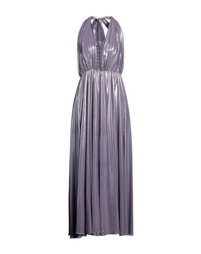 Shop Vicolo Woman Maxi Dress Light Purple Size M Polyester