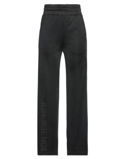 Shop Fendi Woman Pants Black Size S Acetate, Polyester