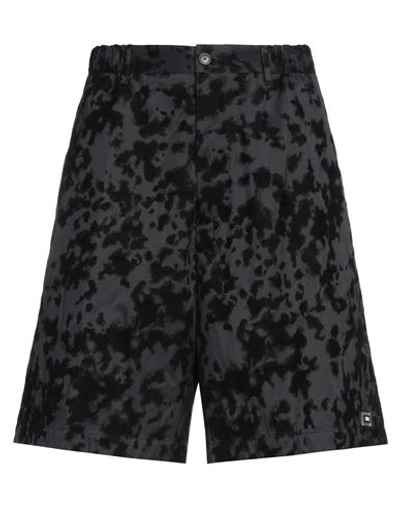 Shop Dsquared2 Man Shorts & Bermuda Shorts Black Size 34 Polyamide, Cotton, Elastane