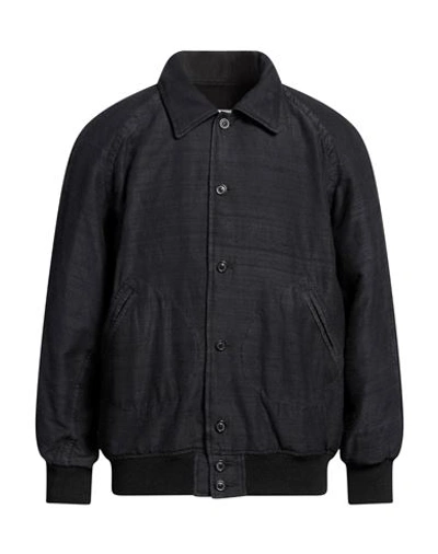 Shop Maison Margiela Man Jacket Black Size 38 Silk