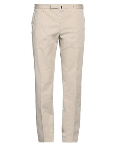 Shop Incotex Man Pants Beige Size 40 Cotton, Elastane