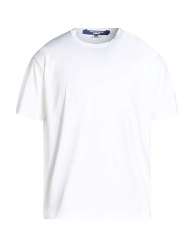 Shop Junya Watanabe Man T-shirt White Size L Cotton