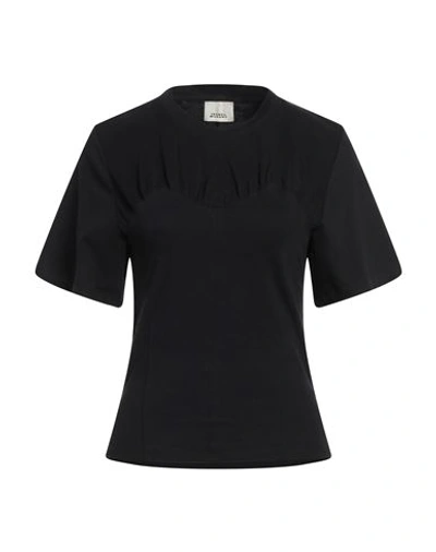 Shop Isabel Marant Woman T-shirt Black Size S Organic Cotton