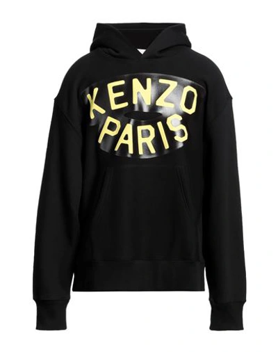 Shop Kenzo Man Sweatshirt Black Size Xl Cotton