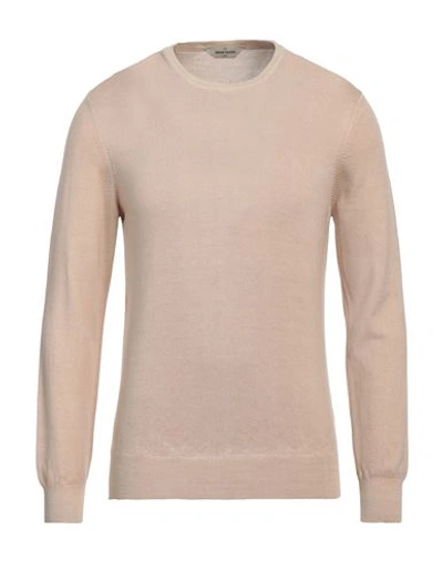 Shop Gran Sasso Man Sweater Beige Size 38 Virgin Wool