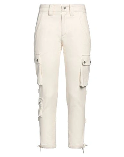 Shop Isabel Marant Woman Pants Beige Size 10 Cotton