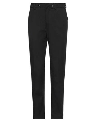 Shop Dolce & Gabbana Man Pants Black Size 40 Cotton, Elastane