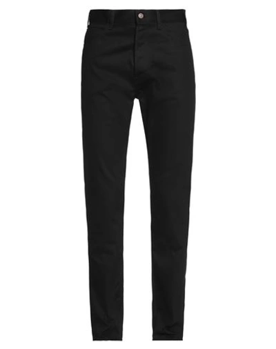 Shop Celine Man Pants Black Size 31 Cotton