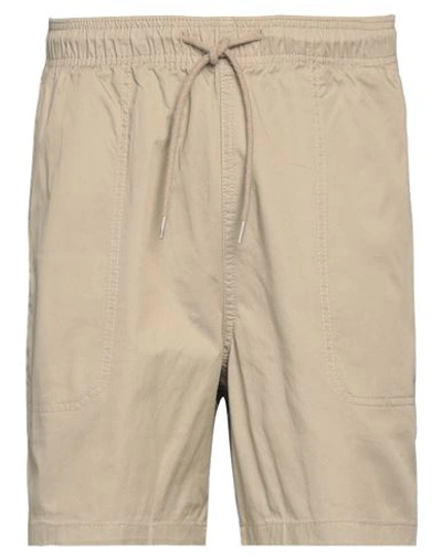 Dickies Man Shorts & Bermuda Shorts Beige Size M Cotton In Beige