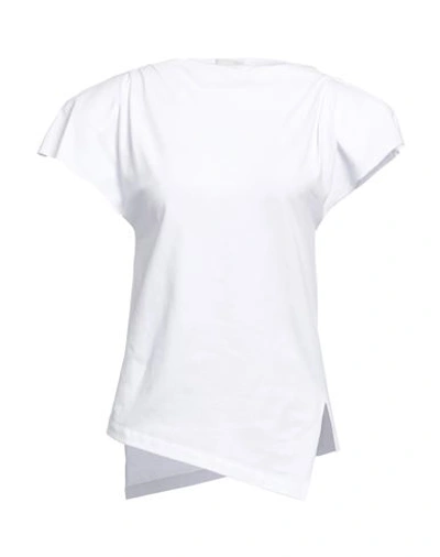 Shop Isabel Marant Woman T-shirt White Size S Cotton