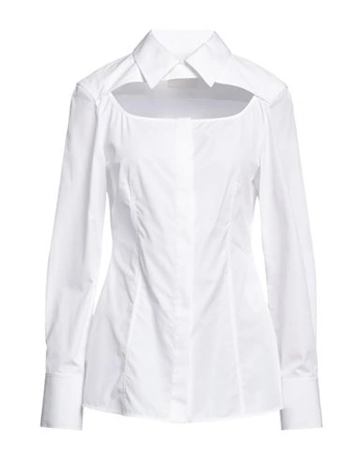 Shop Givenchy Woman Shirt White Size 6 Cotton