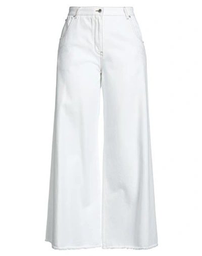 Shop Etro Woman Jeans White Size 29 Cotton