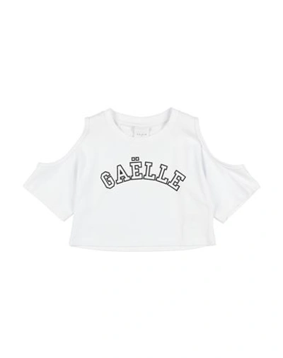 Shop Gaelle Paris Gaëlle Paris Toddler Girl T-shirt White Size 4 Cotton, Elastane