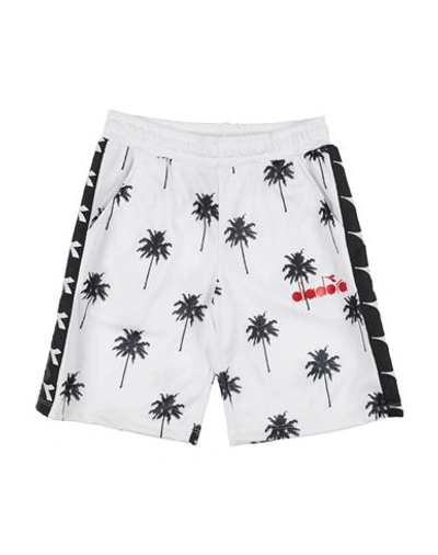 Shop Diadora Toddler Boy Shorts & Bermuda Shorts White Size 4 Polyester