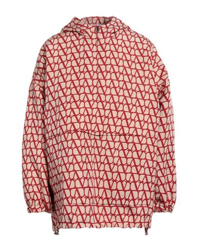 Shop Valentino Garavani Man Jacket Beige Size 40 Silk