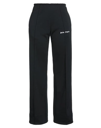 Palm Angels Blackwhite Classic Logo Track Joggers In Black