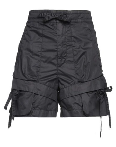 Shop Isabel Marant Woman Shorts & Bermuda Shorts Black Size 4 Viscose, Cotton, Silk, Elastane