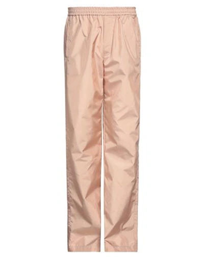Shop Valentino Garavani Man Pants Blush Size 36 Polyamide In Pink