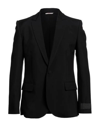 Shop Valentino Garavani Man Blazer Black Size 40 Wool