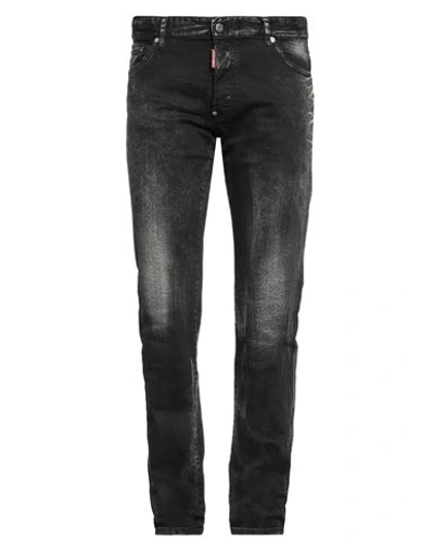 Dsquared2 Regular Fit Jeans In Black