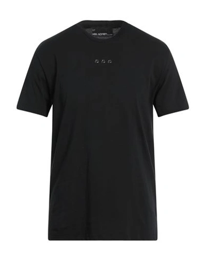 Shop Neil Barrett Man T-shirt Black Size S Cotton