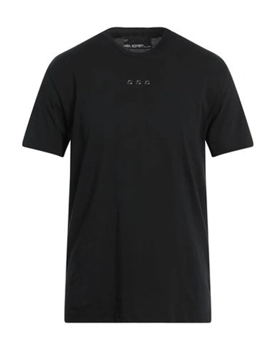 Shop Neil Barrett Man T-shirt Black Size Xl Cotton