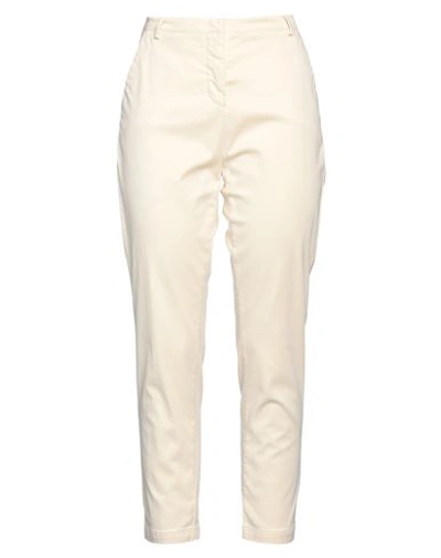 Shop Alessia Santi Woman Pants Beige Size 28 Lyocell, Cotton, Elastane