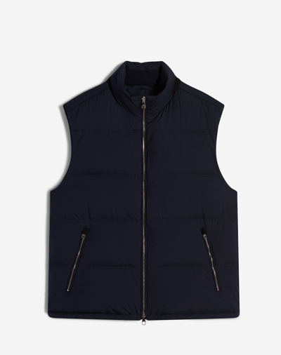Shop Dunhill Lightweight Down Gilet In Black