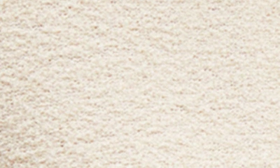 Mango Textured Knit Button-up Shirt In Off White