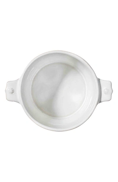 Juliska Berry & Thread Whitewash Mini Cocotte In Whitewash
