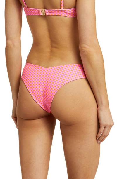 Kulani Kinis V-cheeky Bikini Bottoms In Pinky Promise