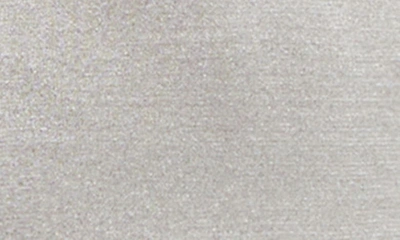 Mango Metalllic Knit Dress In Silver