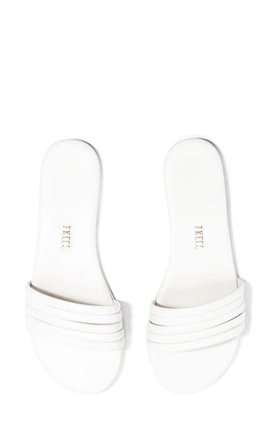 Shop Tkees Serena Slide Sandal In Cream