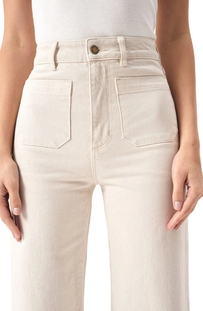 Shop Rolla's Sailor Jeans In Off White