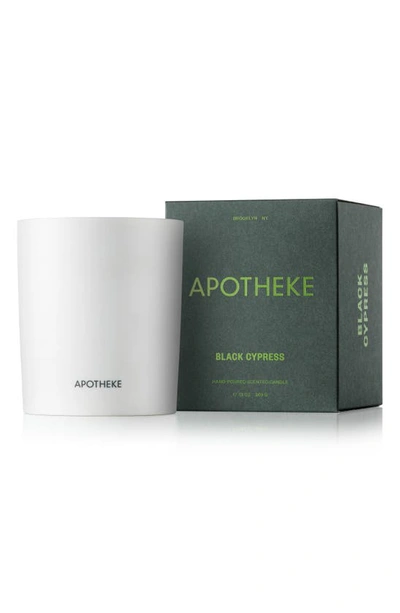 Shop Apotheke Black Cypress Holiday Candle