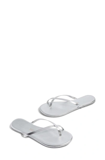 Shop Tkees Riley Metallic Flip Flop In Fairylust